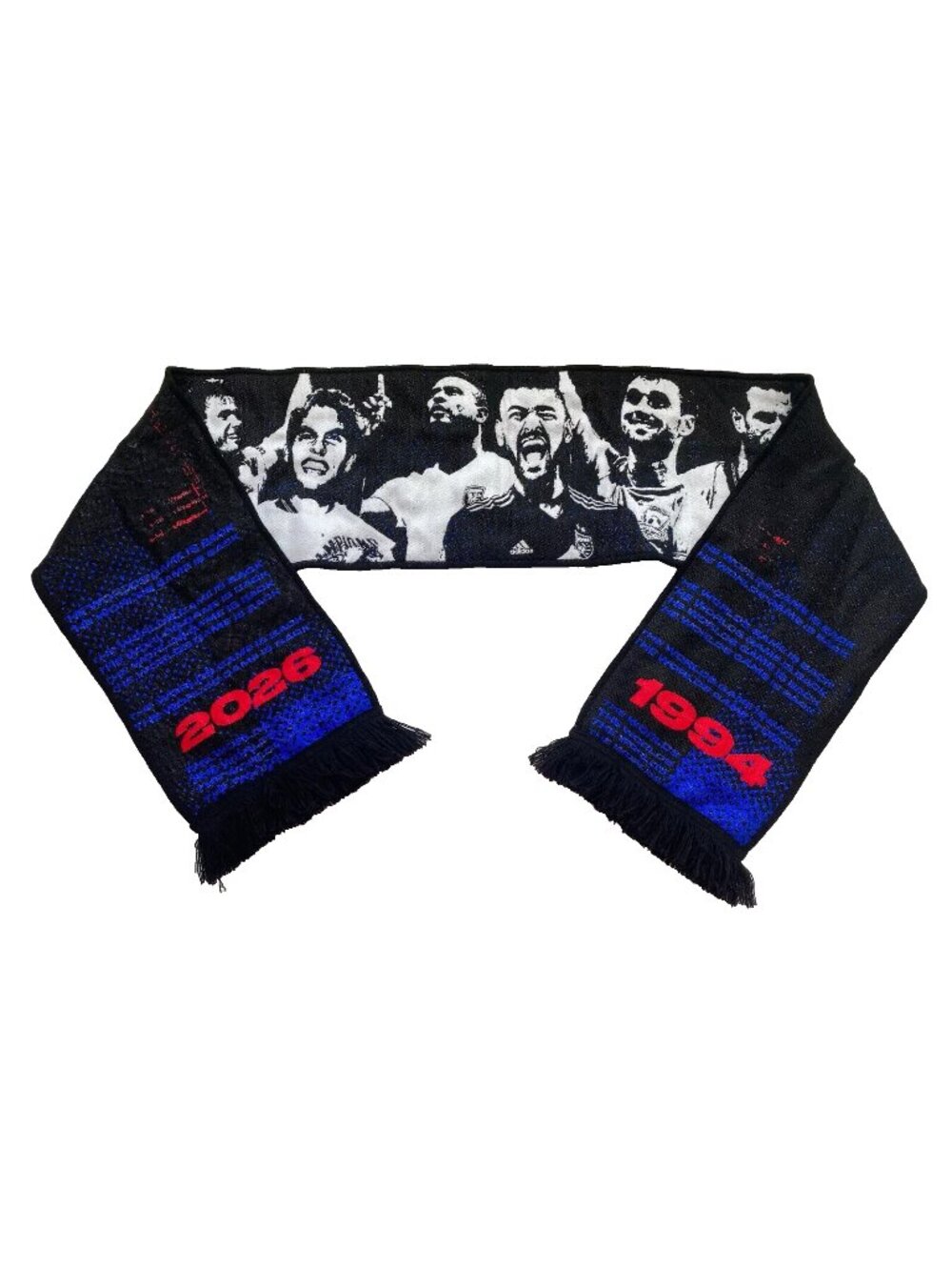 San Jose earthquakes Oeko-Tex “unite the bay” Black scarf 1994-2026